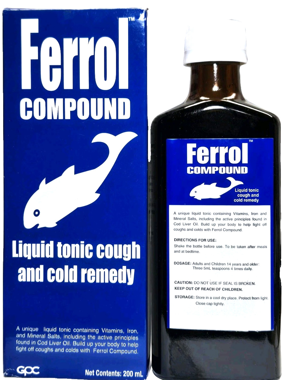 Ferrol Compound Liquid Tonic Cough & Cold Remedy 200ML Immune Support