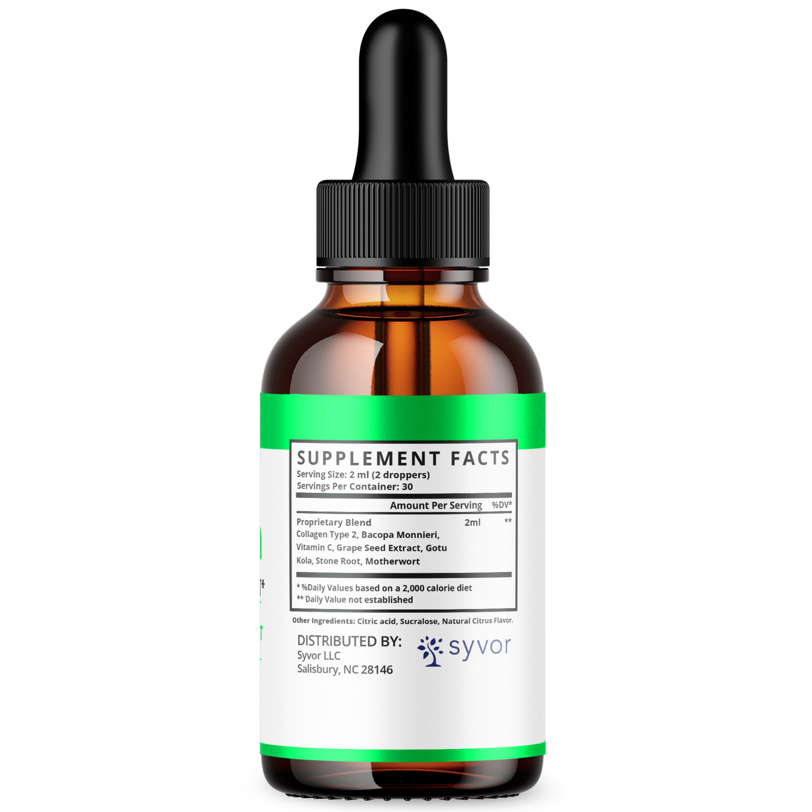 (1 Pack) Sug Clean Blood Support Formula Drops Advanced Vitamin Supplement 2ML