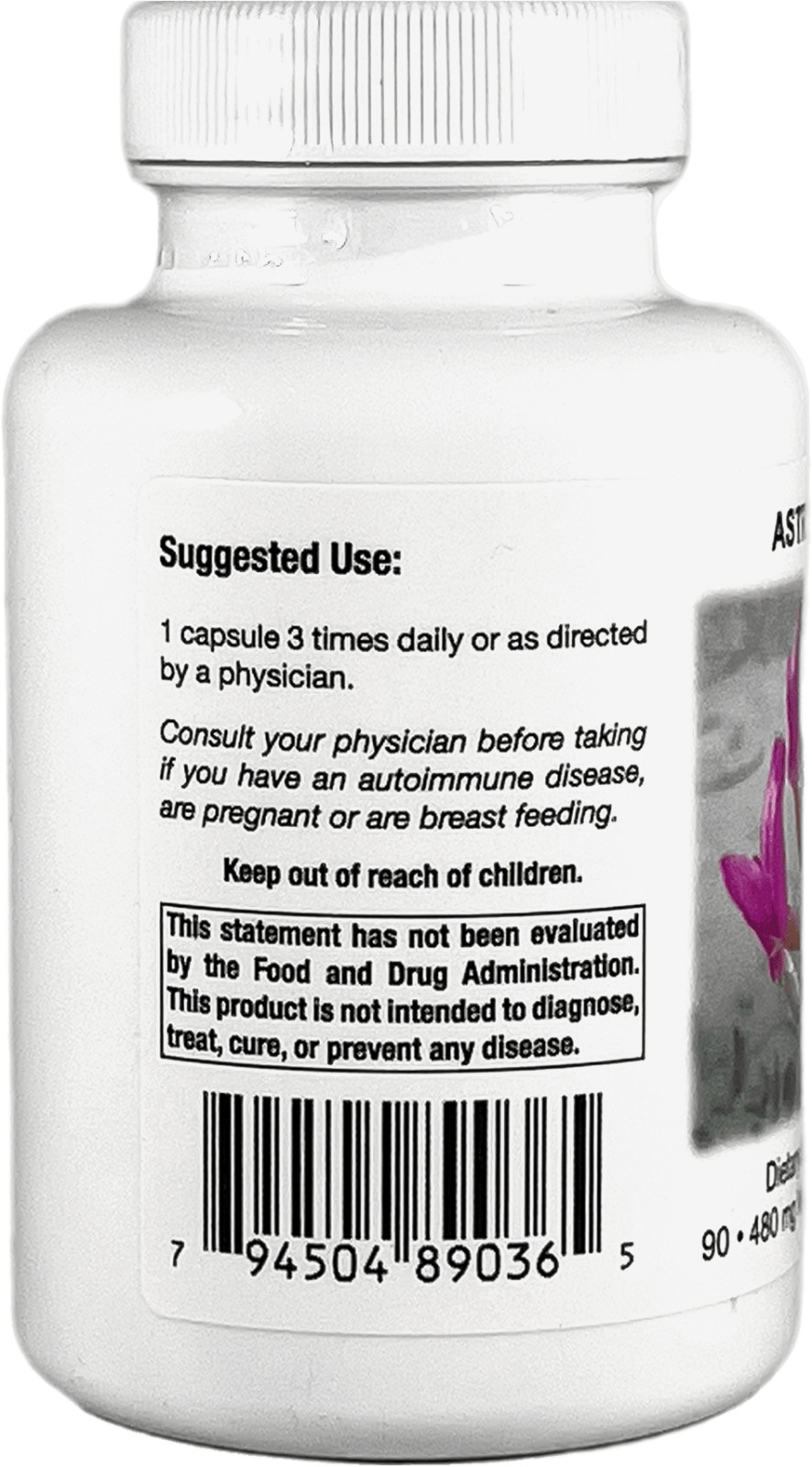 Astragalus by Supreme Nutrition Products – 500 mg/Capsule – 90 Capsules
