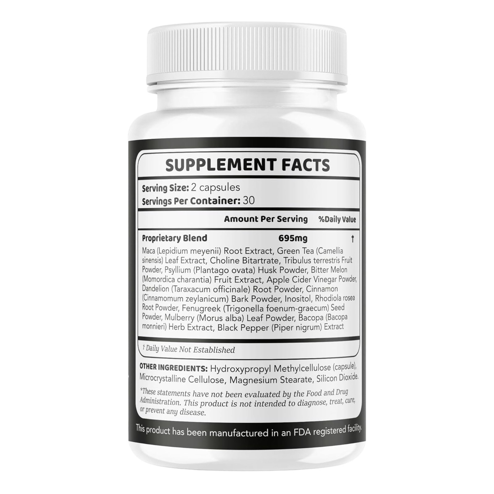 Iron Horse Iron Supplement Capsules Energy Blood Support Anemia 1 Pack 60Ct