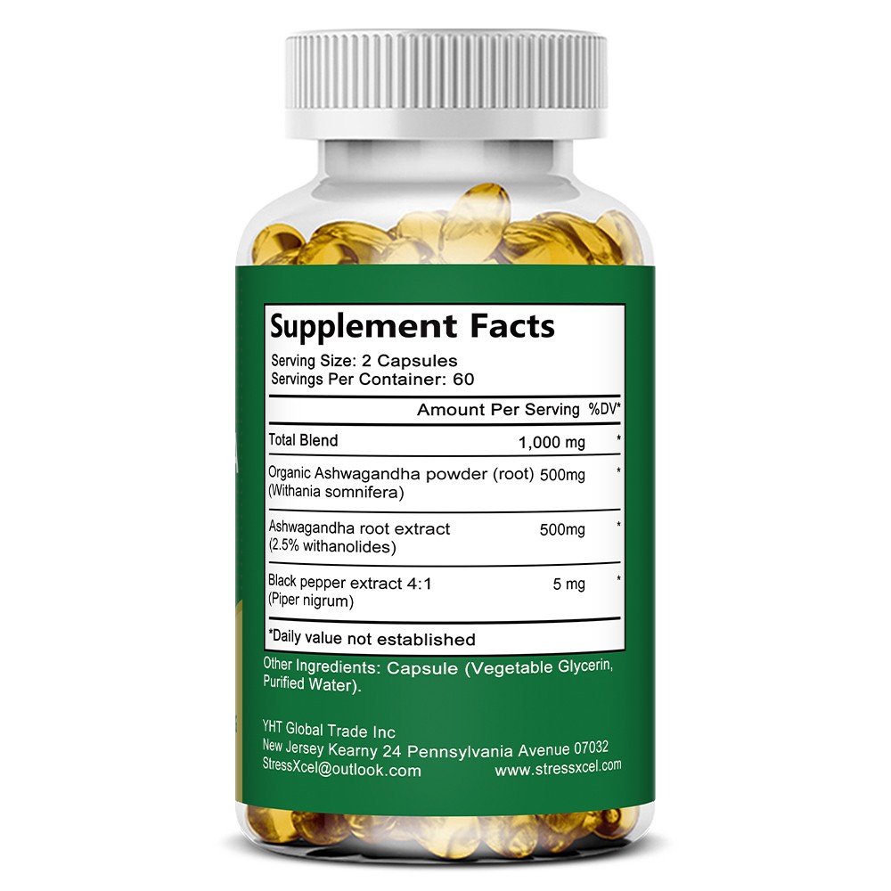 Energy Boost Supplement Immune System Health Emotional Well Being 30-120 Softgel