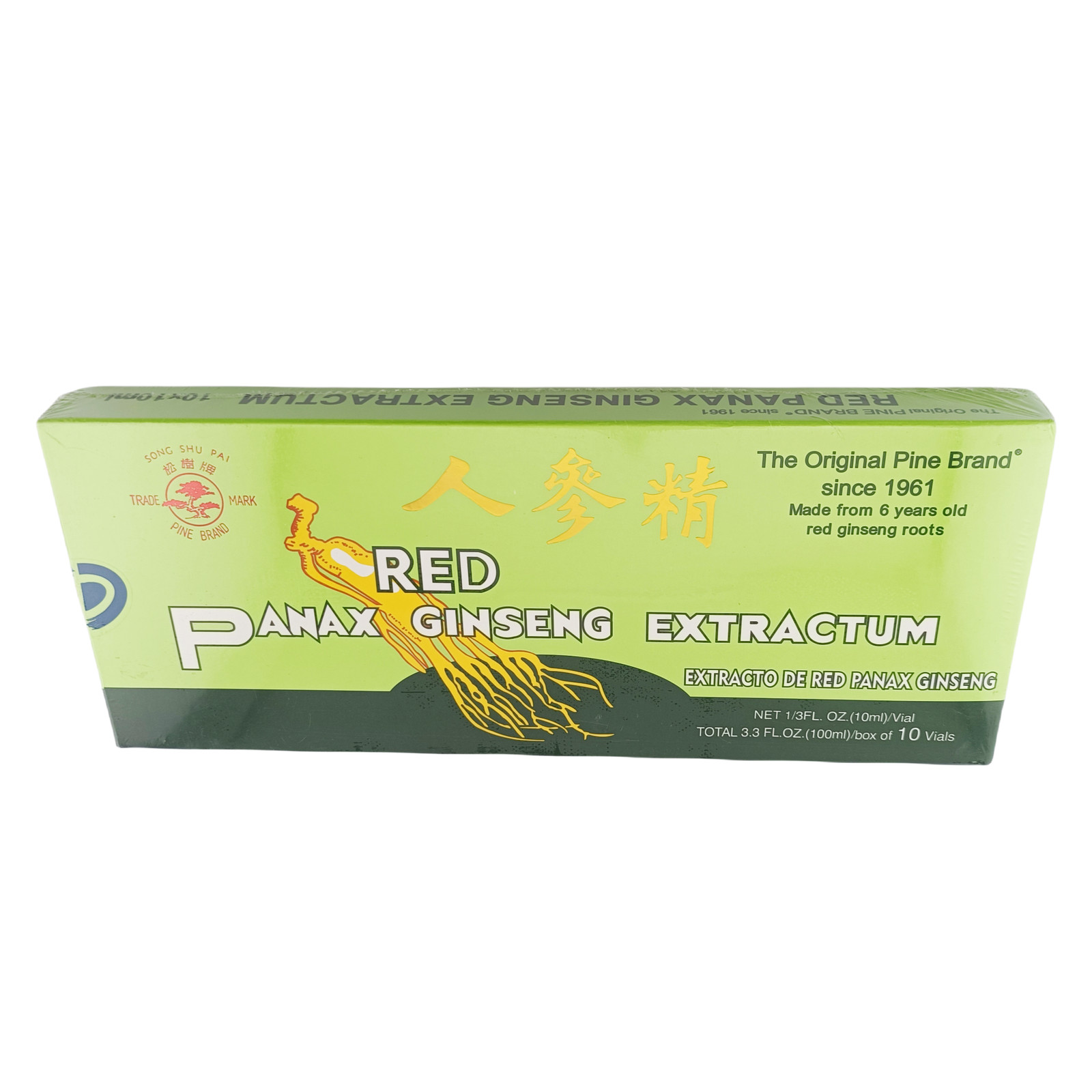 Pine Brand-Red Panax Ginseng Extract with Alcohol-Ginseng Oral Liquid