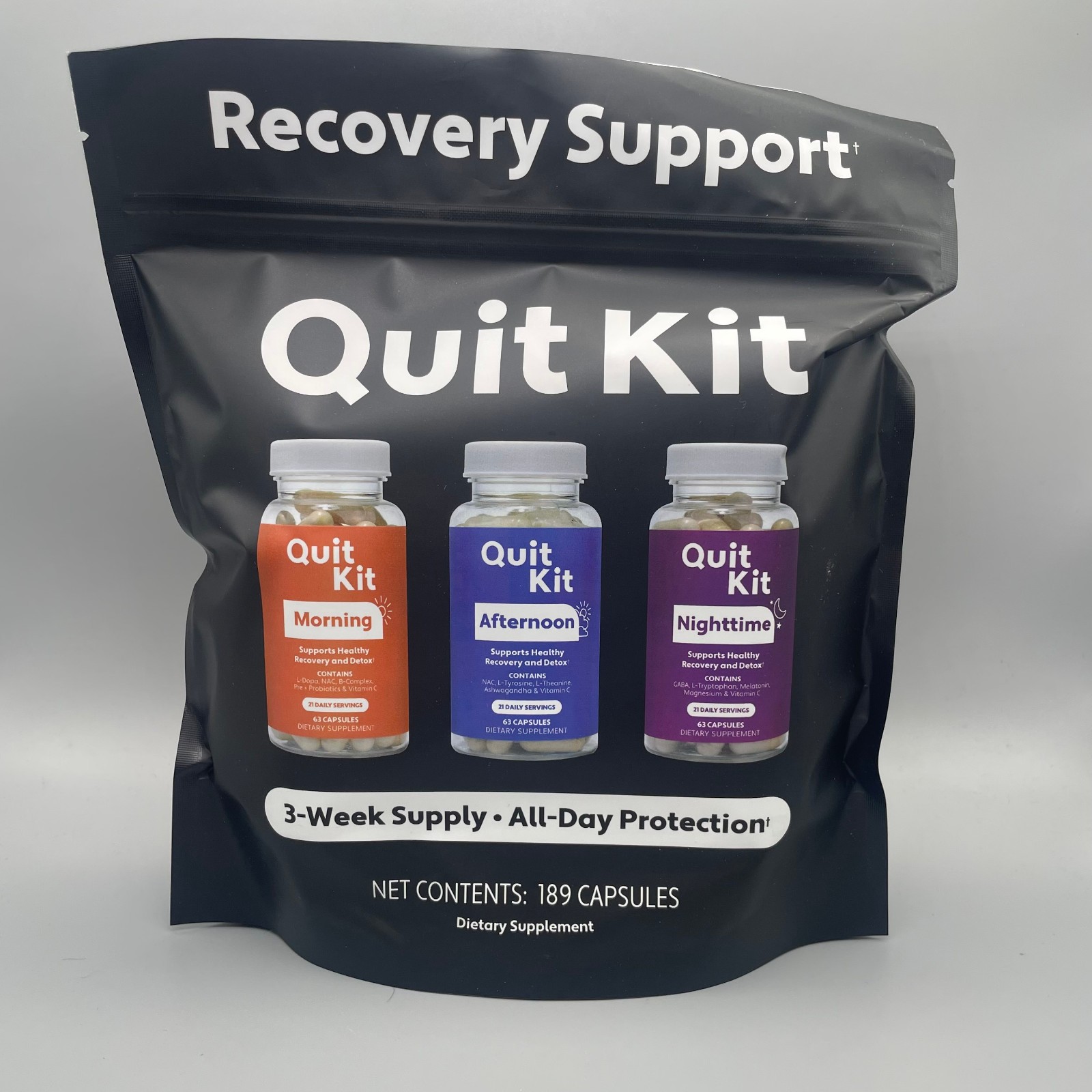 Quit Kit 21-Day Non-Addictive Supplement Program