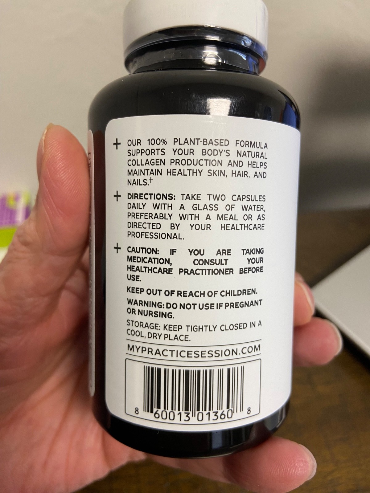 Collagen Booster By Practice Session 60 Capsules ￼Exp 5/2027