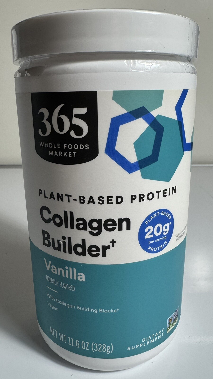 Whole Foods Plant – Based Protein Collagen Builder, 11.6oz (338 g)Exp.4/26/26