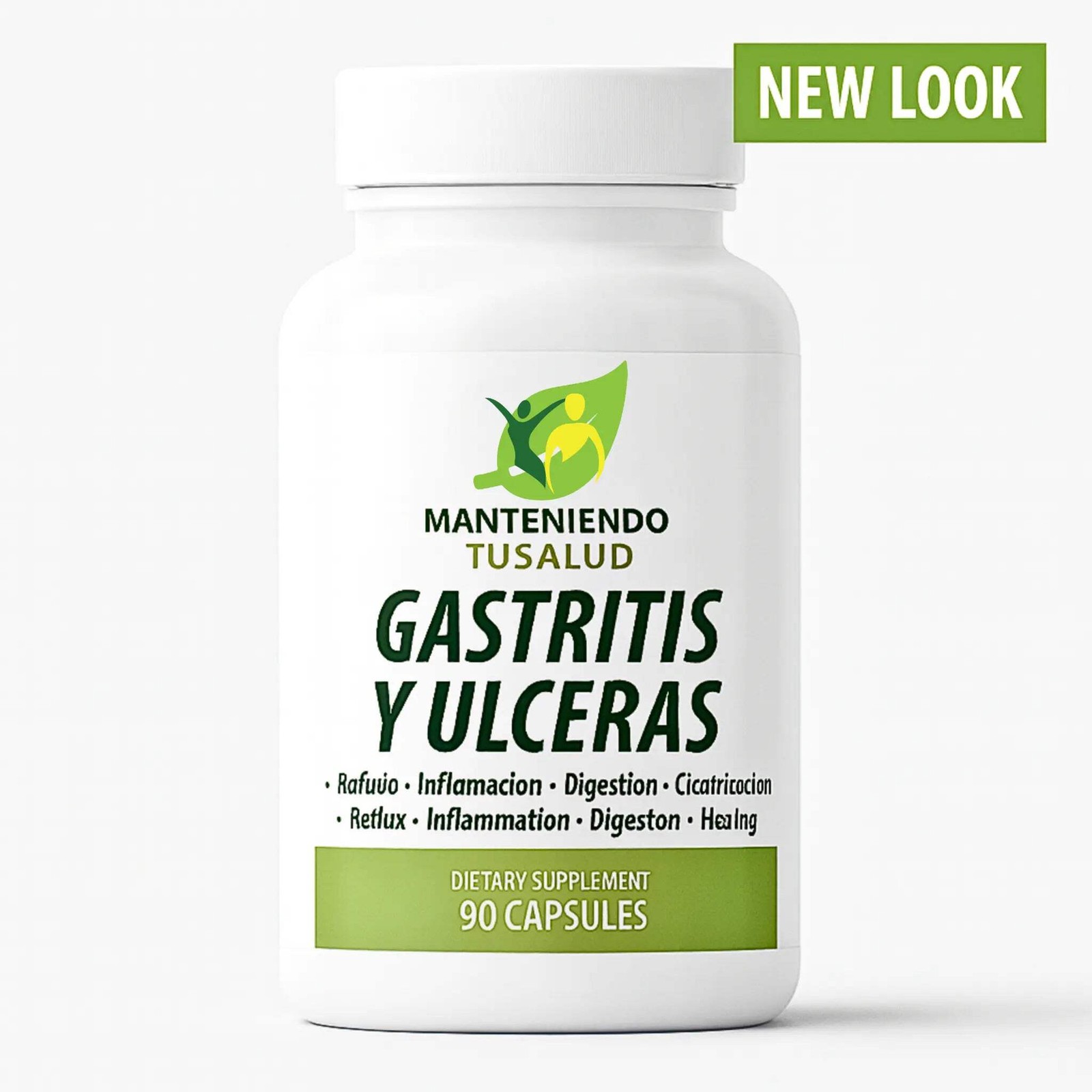 Manteniendo Tu Salud Gastritis y Ulceras, Digest Support, 90 Capsules
