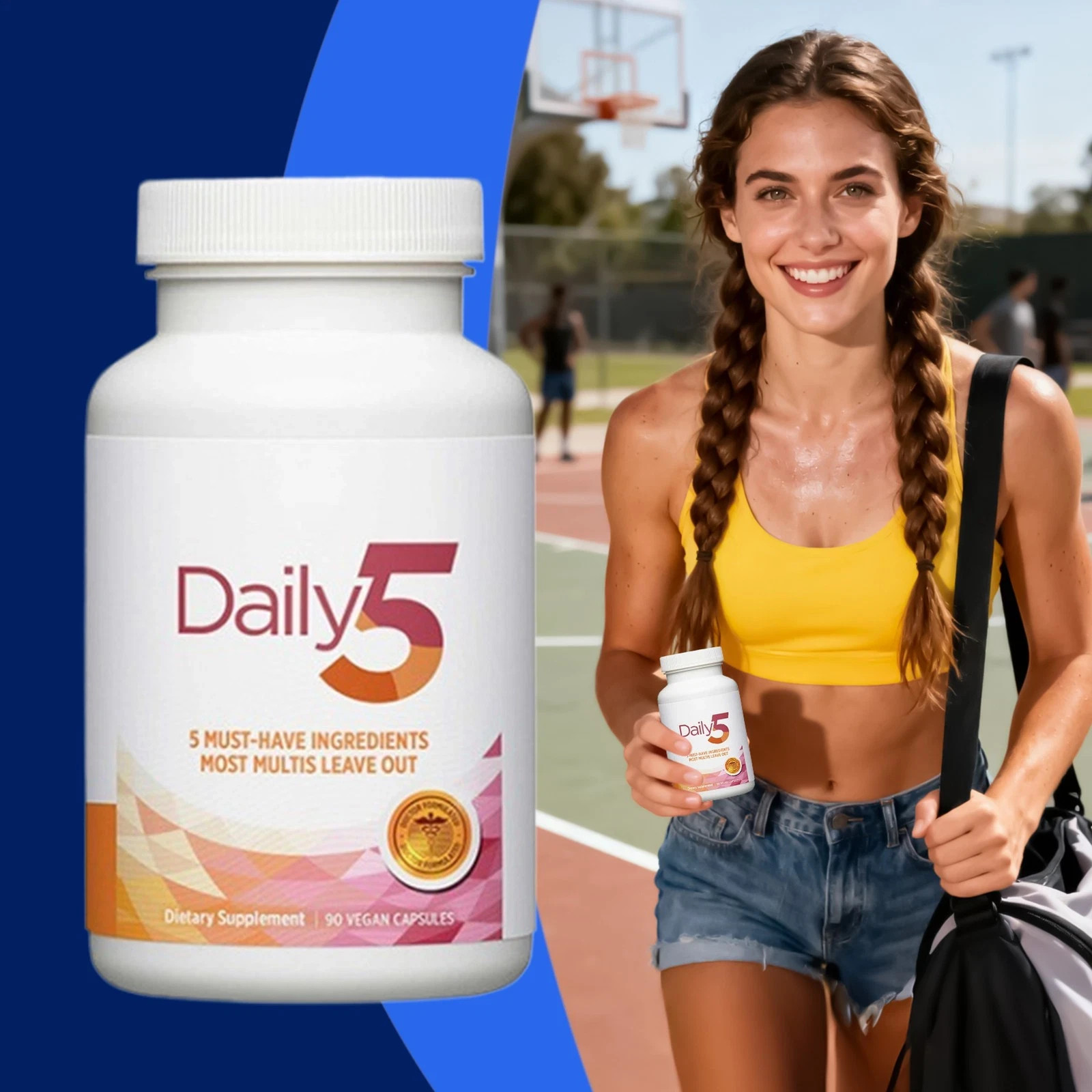 Preferred Doctors’ Daily5 90 Vegan Capsules Dietary Supplement 3PACK