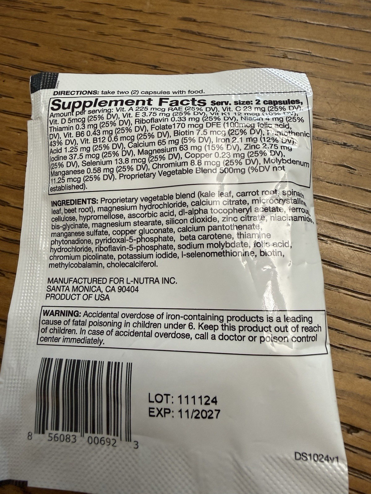 Prolon Fasting Mimicking NR-1 Vegetable Powder Supplement Capsule – 67 pkges