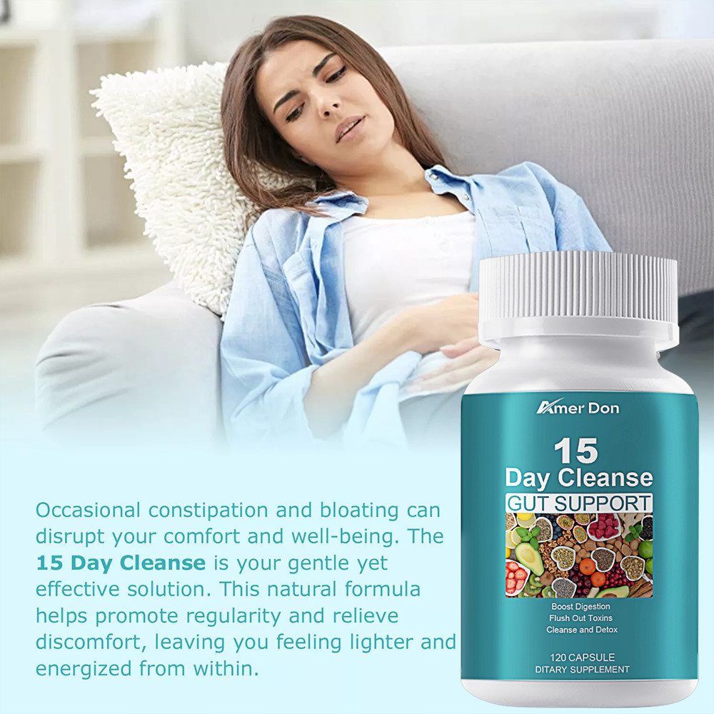 15 Day Cleanse-Gut and Colon Support,Detox,Weight Loss,Constipation Relief