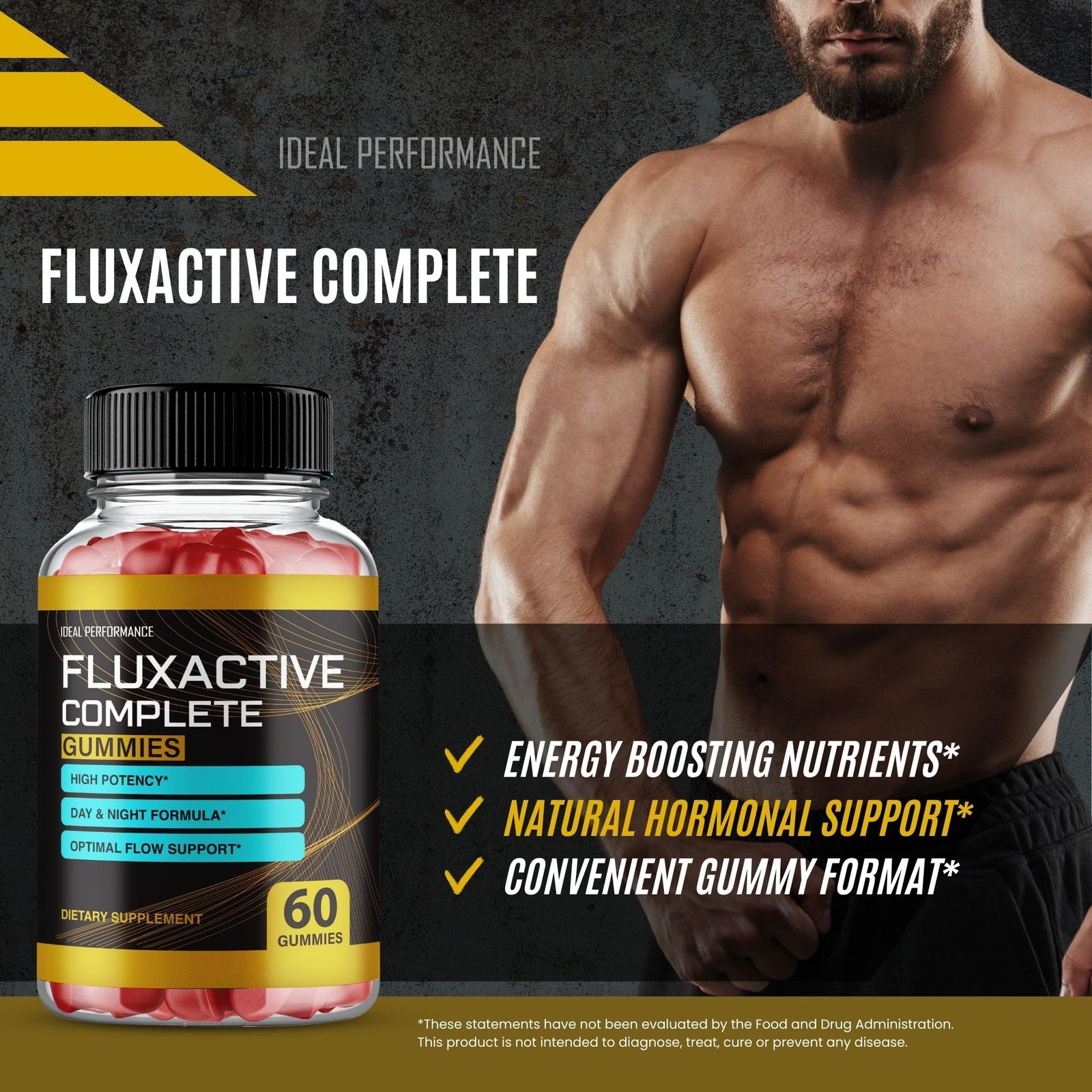 Fluxactive Complete Gummies Flux Active Complete Max Stre – 300 Gummies (5 Pack)