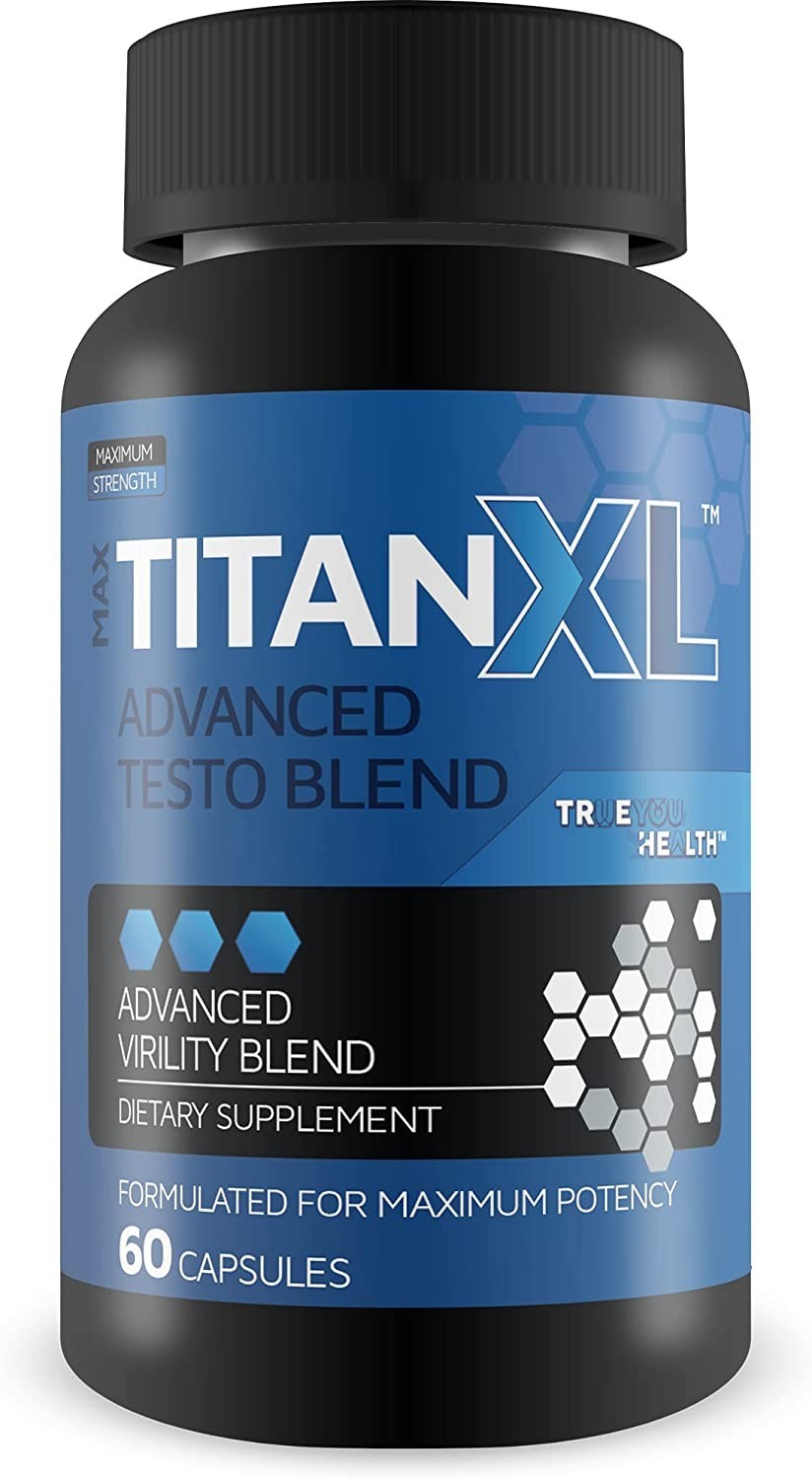 Max Titan XL Testosterone Booster for Men – Maximum Strength – Muscle Builder