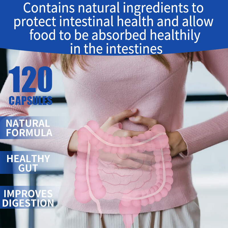 Advanced Strength Probiotic Capsules 40 Billion CFU Promotes Healthy Digestion