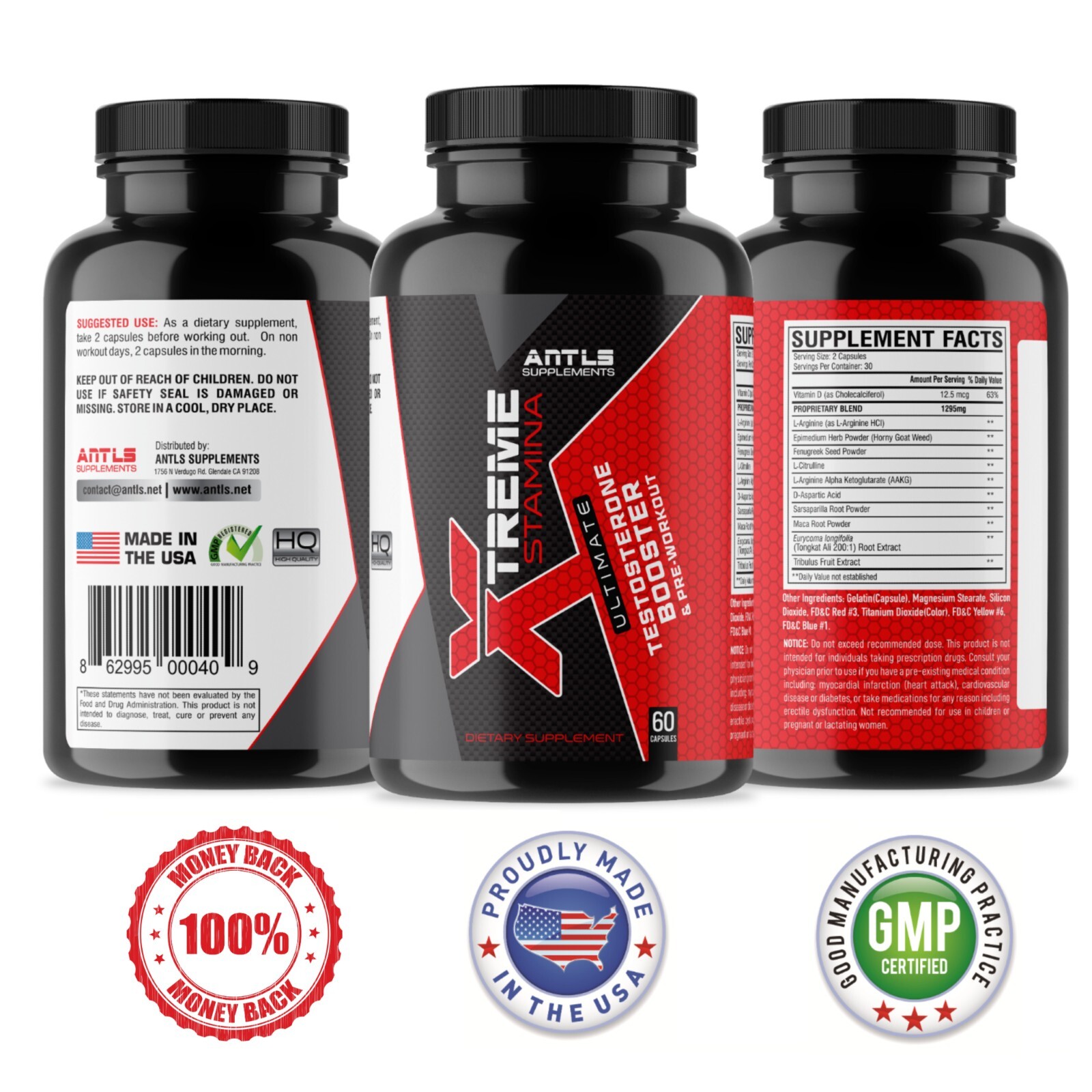 MALE SUPPORT SUPPLEMENT ENLARGE,MENT, XTREME STAMINA, ANTLS SUPPLEMENTS.