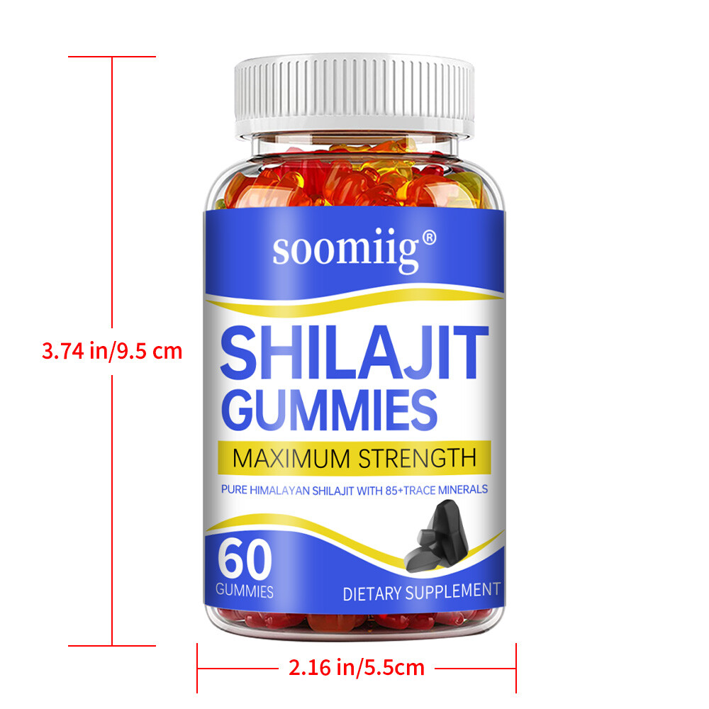 Shilajit Gummies – Focus, Memory,Cognitive & Mental Clarity Support,Brain Health