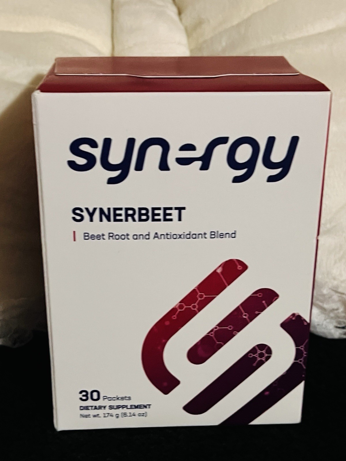 Synergy Synerbeet Beet Root Antioxidant Blend Powder Supplement 30 Packets