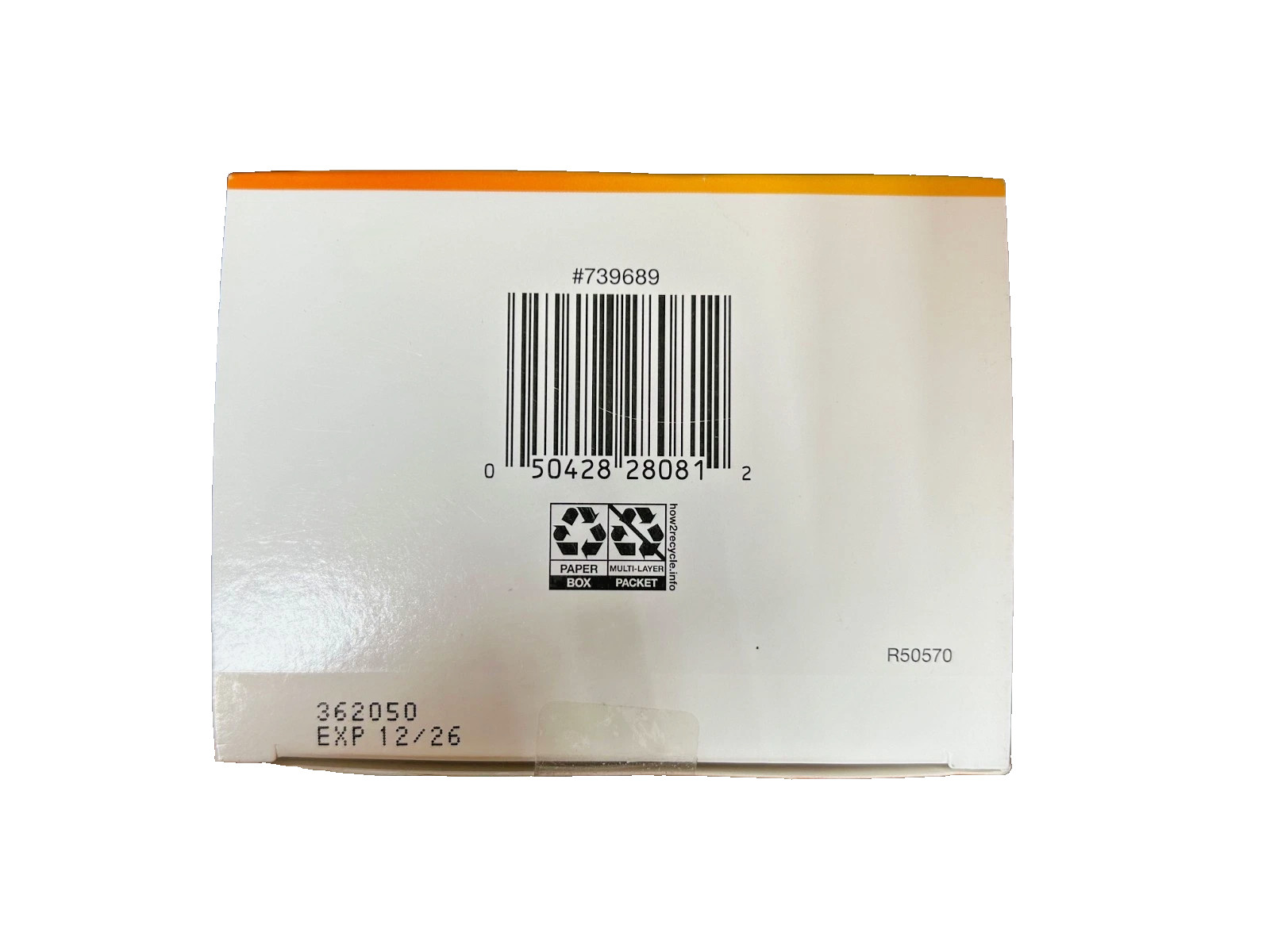CVS Health Daily Fiber Psyllium Husk 54 Pks Orange Sugar Free BB 3/2026 Meta