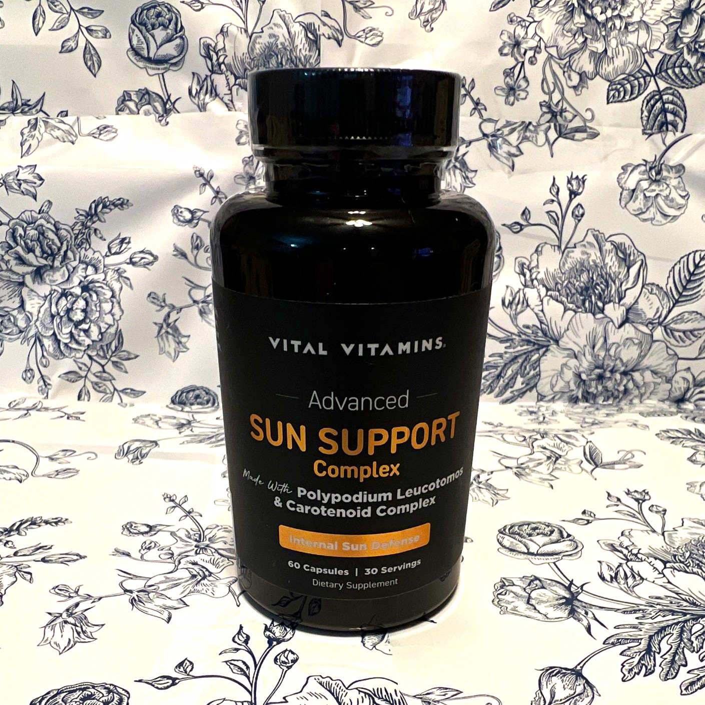 Vital Vitamins Advanced Sun Support Complex 60 Caps Exp 03/2029