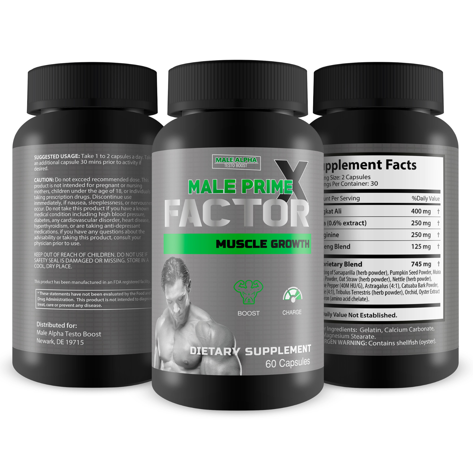 Male Prime X Factor by Male Alpha Testo Boost – Our Best Testosterone Booster