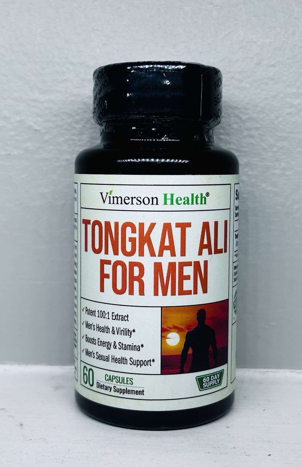 Vimerson Health Tongkat For Men 400mg – 60 Vegan CapS-NEW SEALED-Exp 03/27