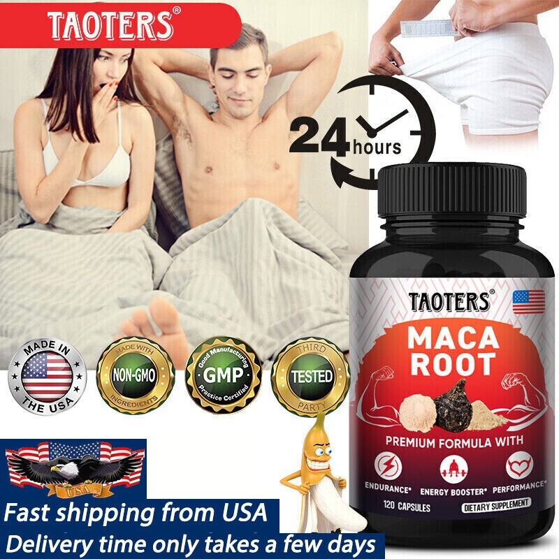 Premium Maca Root – Endurance, Energy Booster* Performance Dietary Supplement