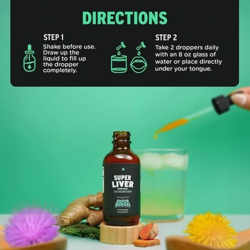 Herbal Liquid Drops Milk Thistle Turmeric Antioxidant Blend Supports Healthy NEW