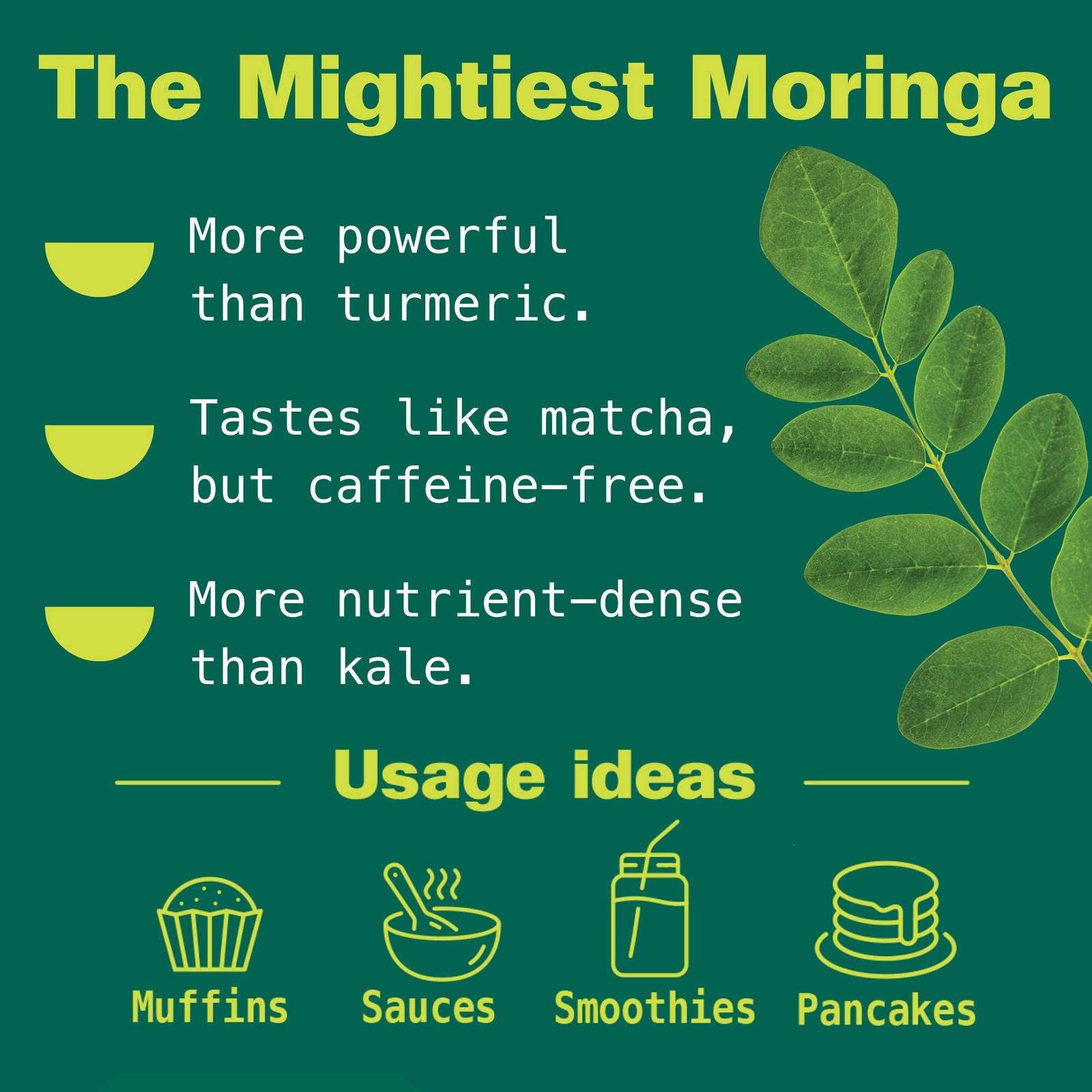 Pure Moringa Powder – 7.4 oz. (35 Servings)