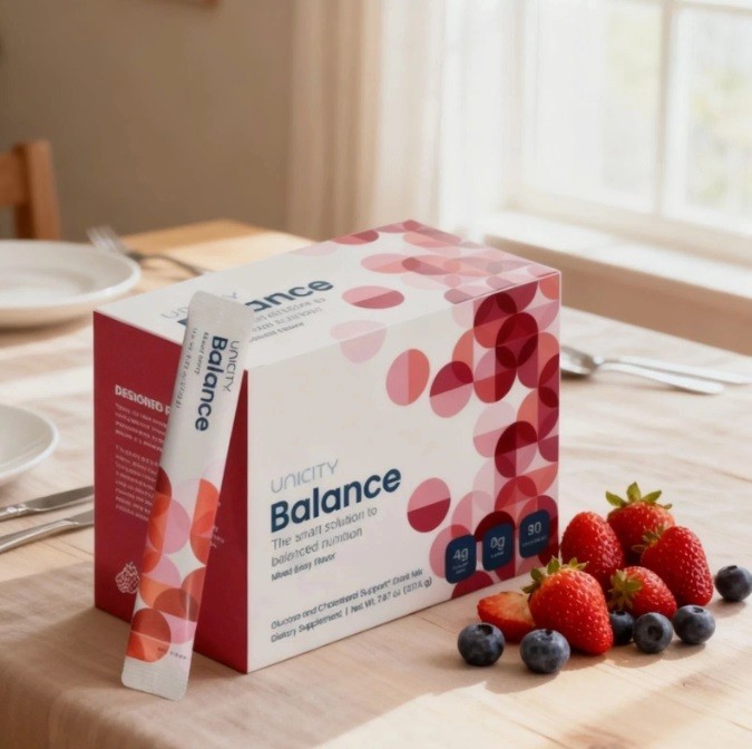 Unicity Balance Mixed Berry 30 Stick Packs Glucose & Cholesterol Support 2027 US