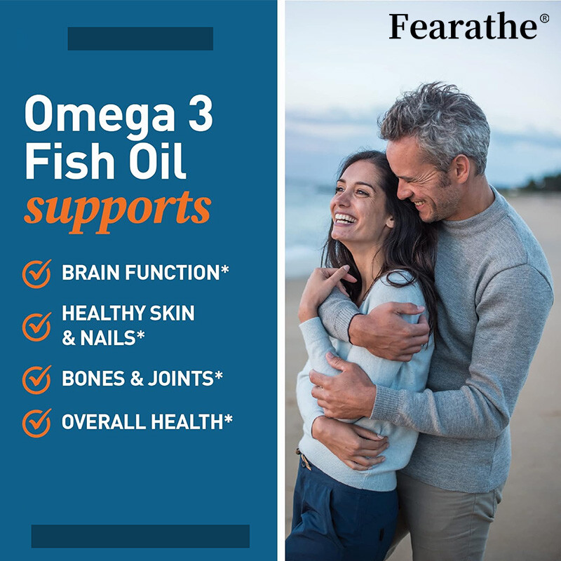 Omega 3 Fish Oil 2000 mg with DHA – EPA Softgels
