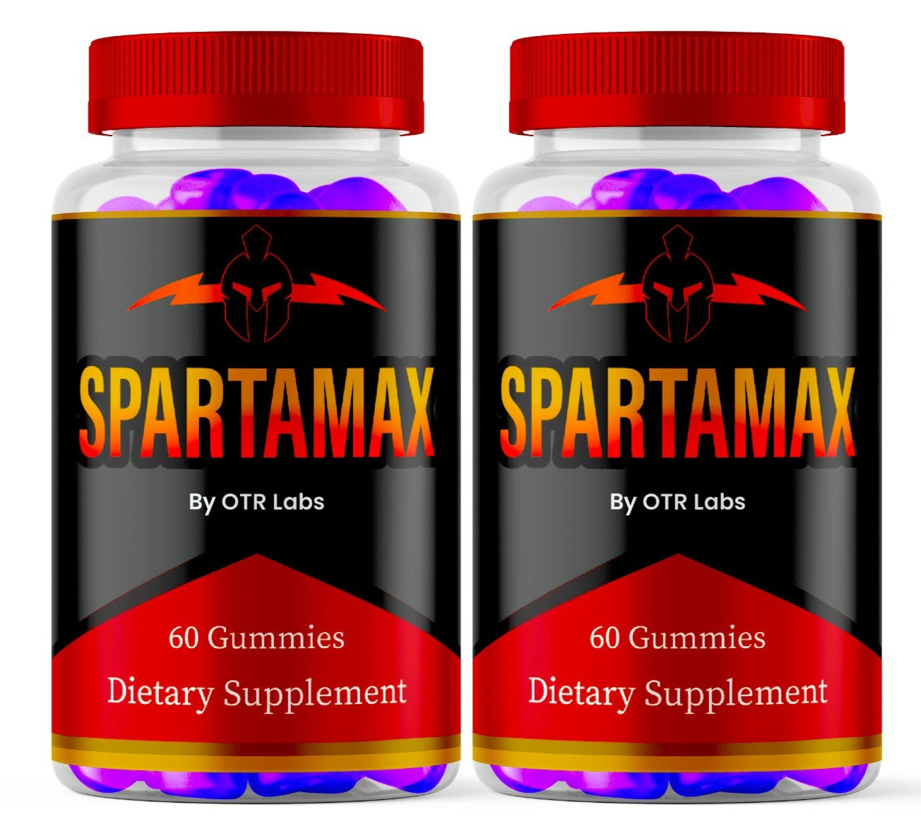 Spartamax Male Performance Gummies, Spartamax Daily Support 2 Pack 120 Gummies