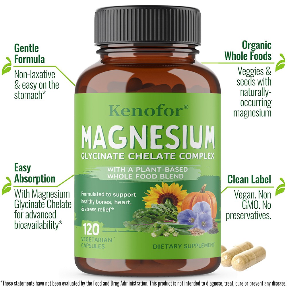Magnesium Complex Capsules – Supports heart health and improves joints