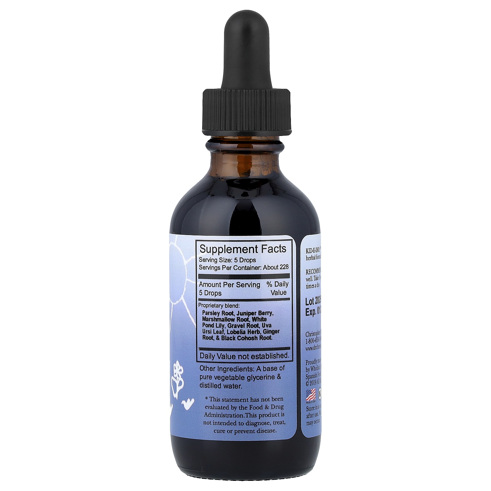 Kid-e-Dry Incontinence Formula, 2 fl oz