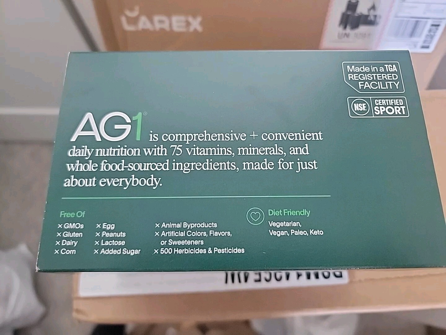 AG1 Comprehensive Convenient Daily Nutrition 30 – 12g Packets Athletic Greens