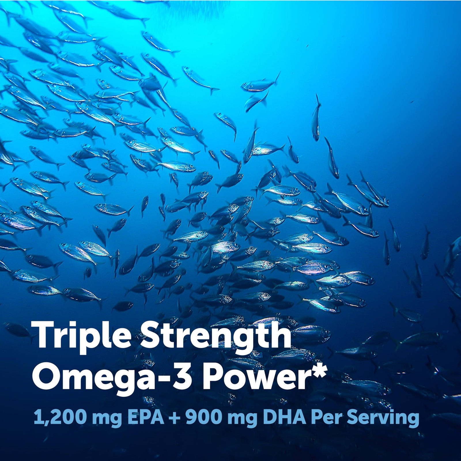 Micro Ingredients Triple Strength Omega 3 Fish Oil 120 Count (Pack of 1)