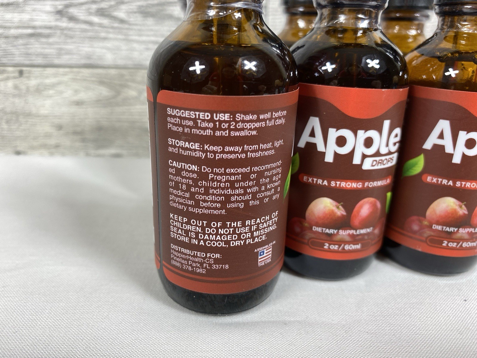 (6 Pack) Apple Drops to Support Weight Loss & Stable Blood Pressure Levels