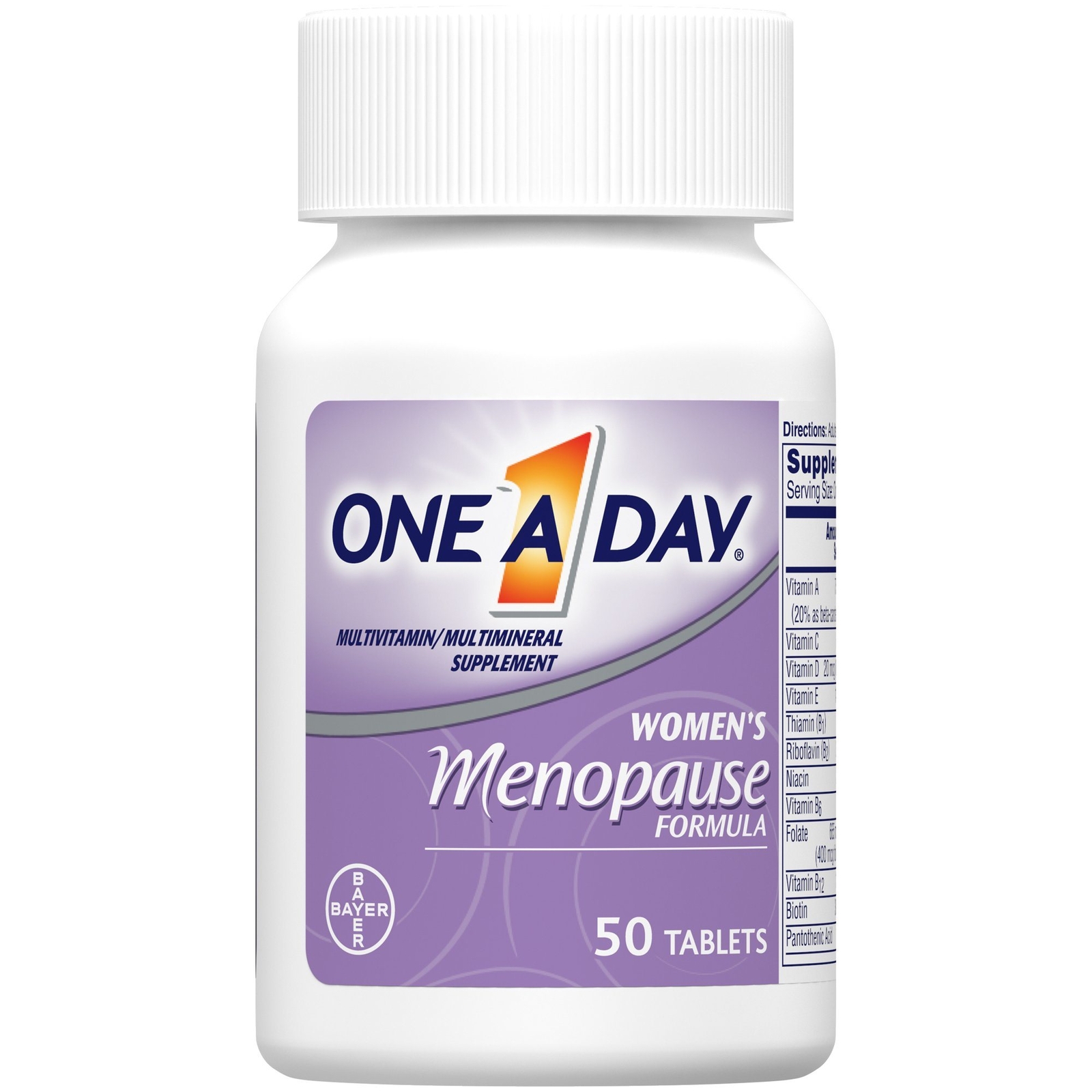 One A Day Women’s Menopause Formula Multivitamin Supplement; 50 Count