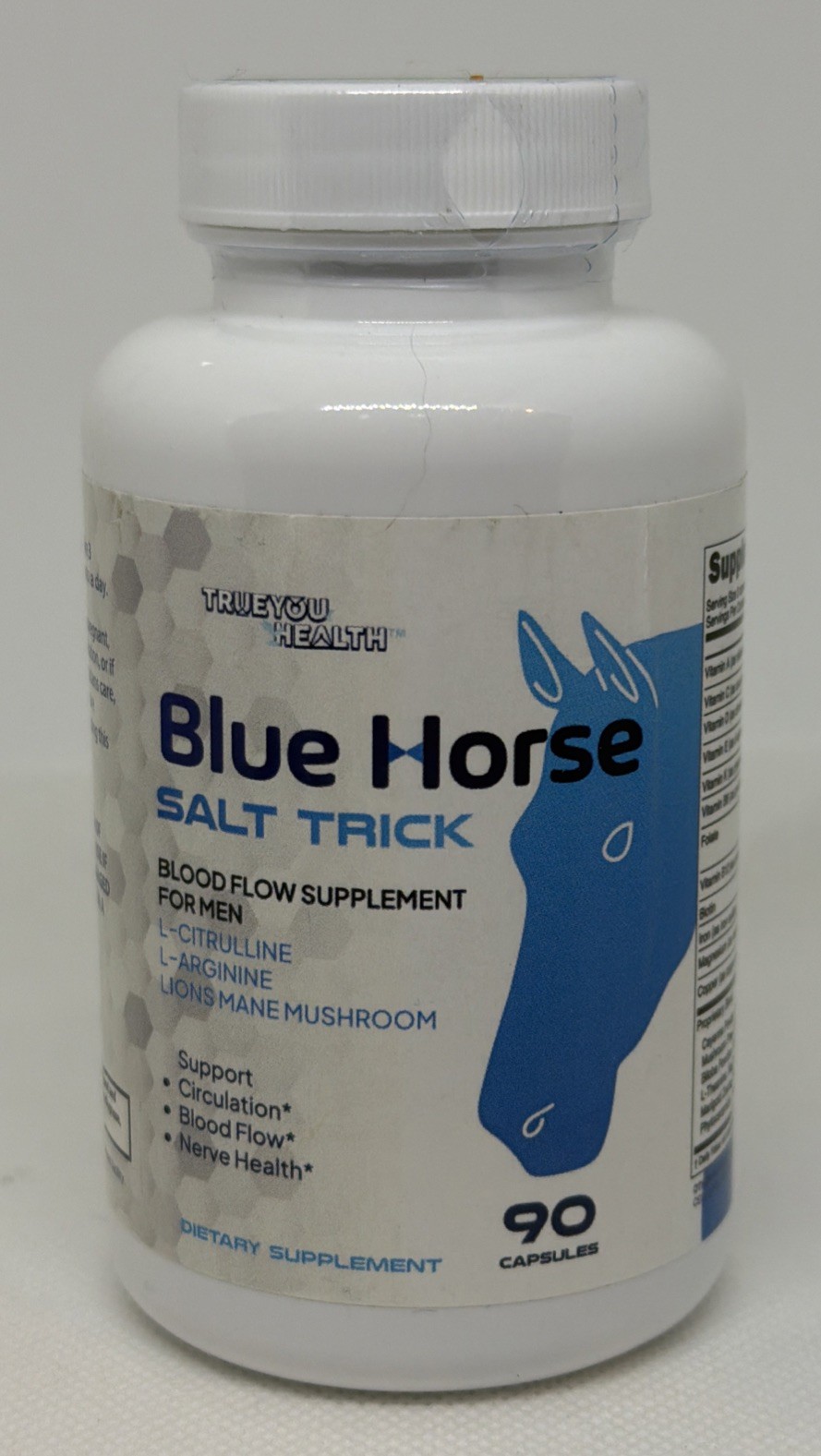 Blue Horse Salt Trick – Our Best Blood Flow Supplement for Men 90 Count