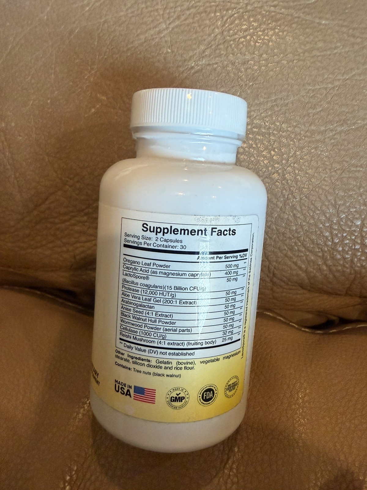 Pure Peak Candida Cleanse – Boost Gut & Colon Health – 60 Capsules