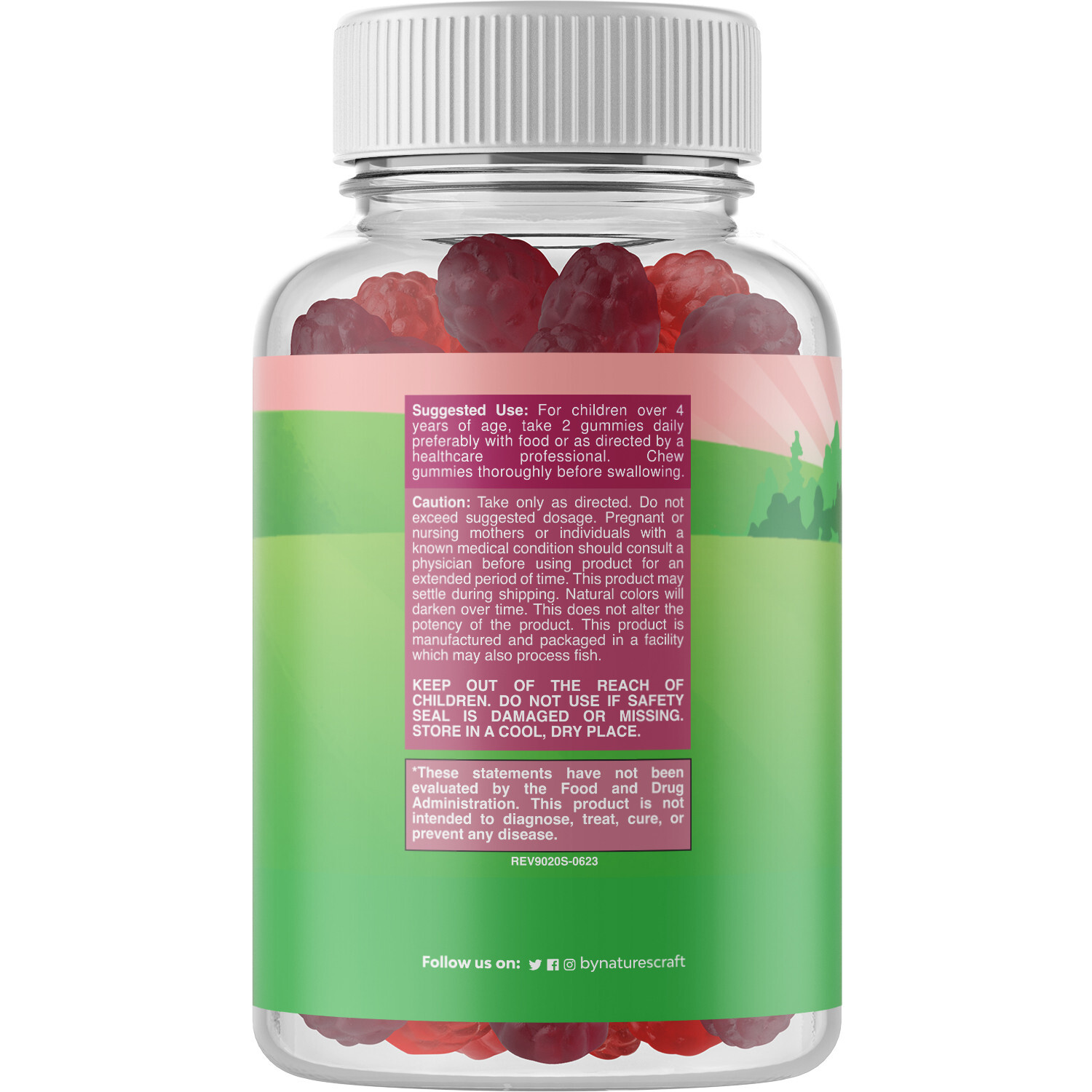 Kids Fiber Gummies Sugar Free – Delicious Prebiotic Fiber Gummies for Kids