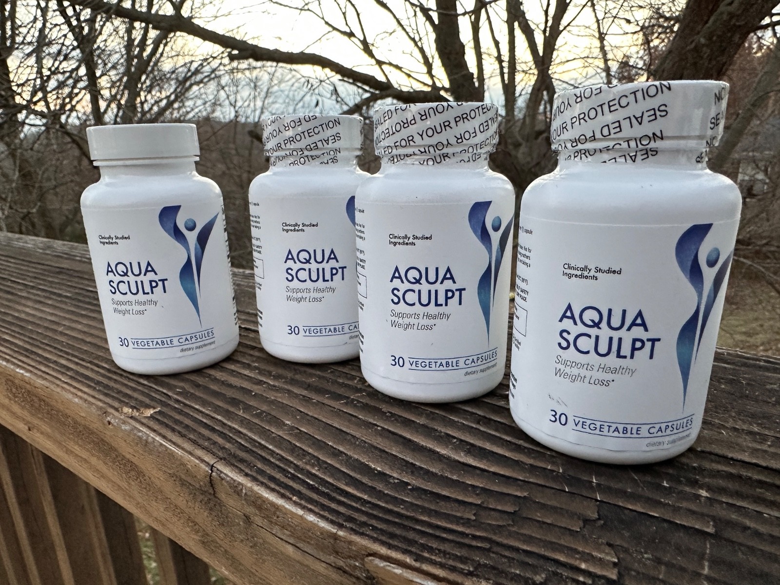 AQUA SCULPT- NATURAL DIETARY WEIGHT LOSS 3 SEALED BOTTLES 90 CAPSULES EXP 08/26