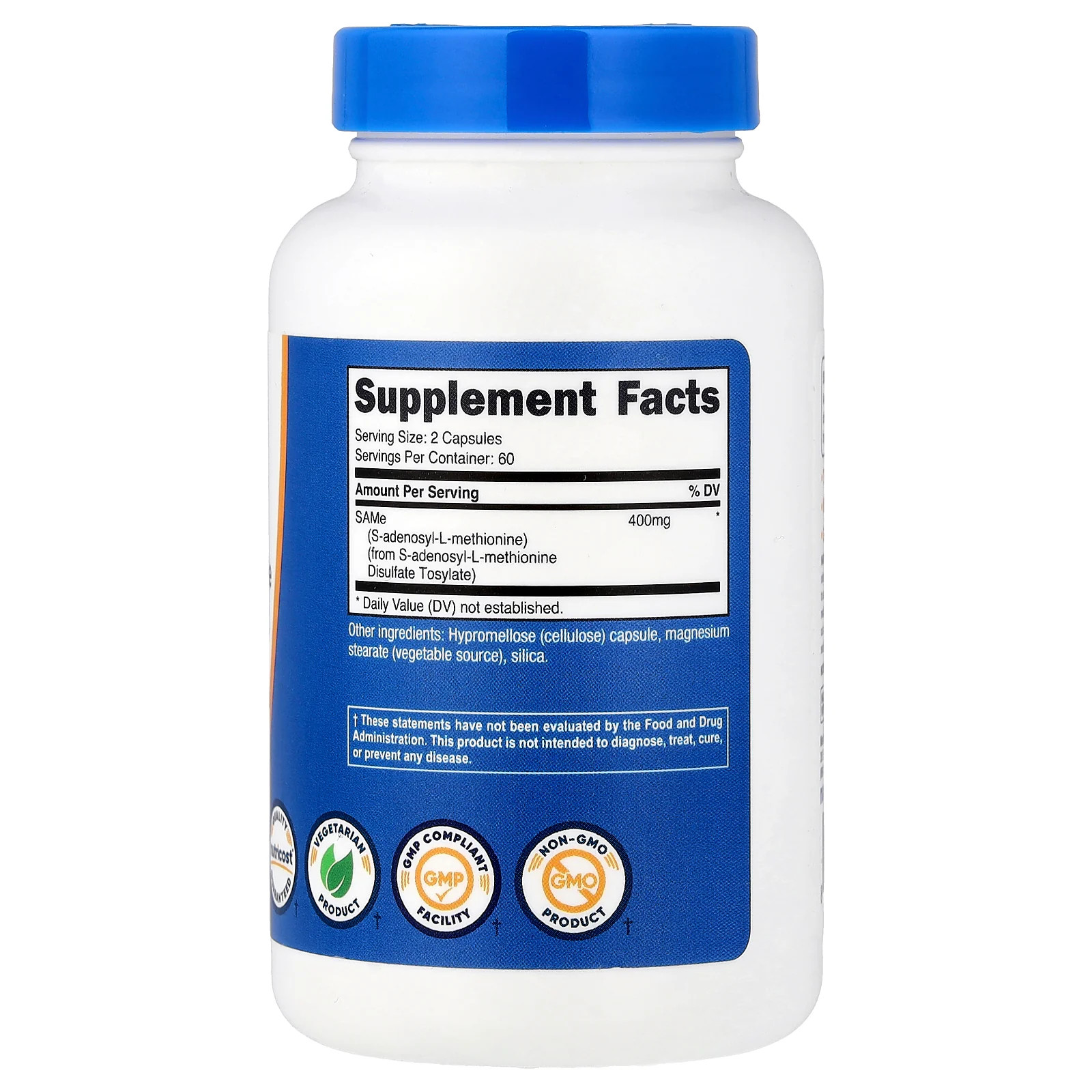 2 X Nutricost, SAMe, 120 Capsules (200 mg per Capsule)