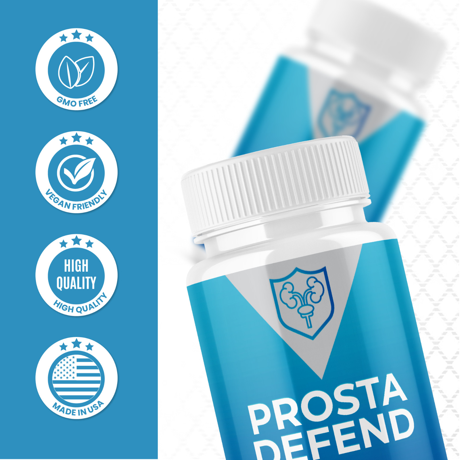 (2 Pack) Prosta Defend Advanced Prostate & Bladder Support ProstaDefend (120ct)