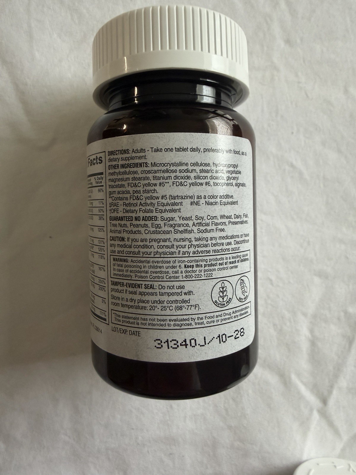 4 People’s Choice Women’s Daily Multivitamin with Iron General Wellness