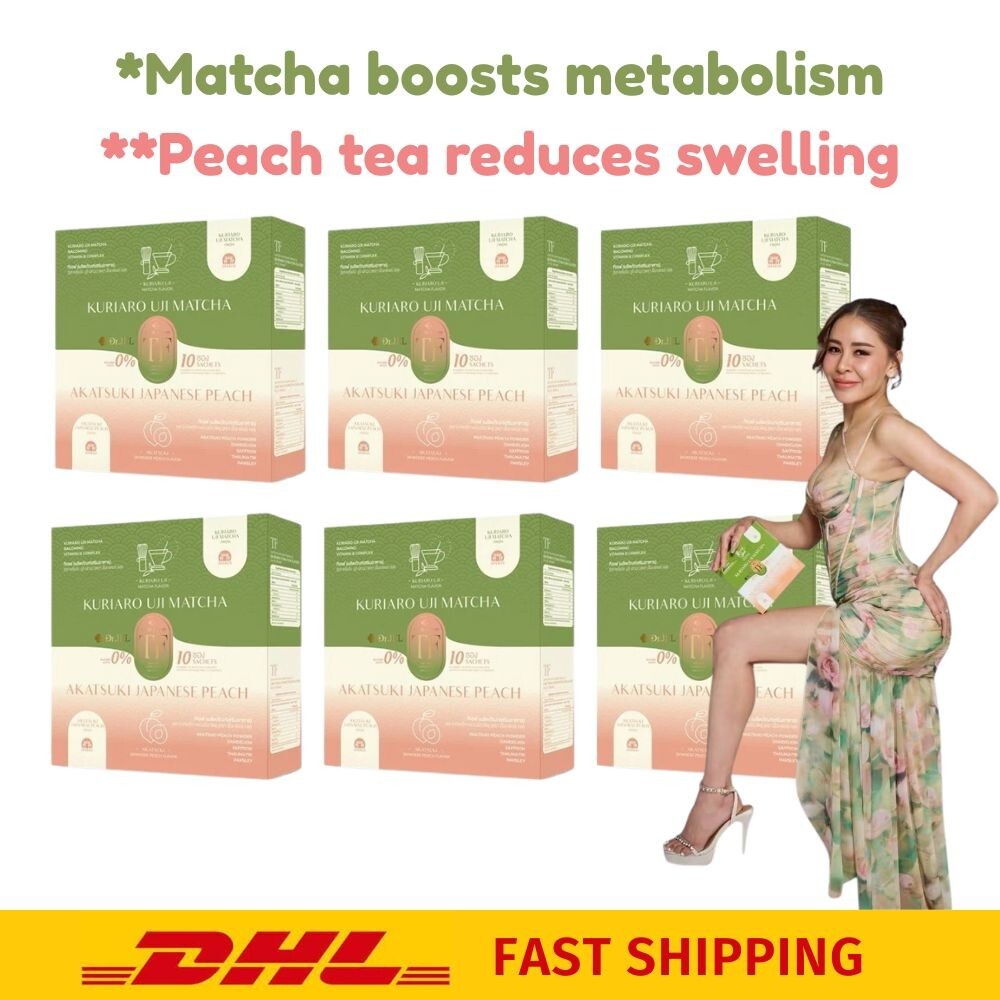 6X Dr.Jel Tf Tea Fasting Matcha Peach Weight Control Balance Body Dietary Supple