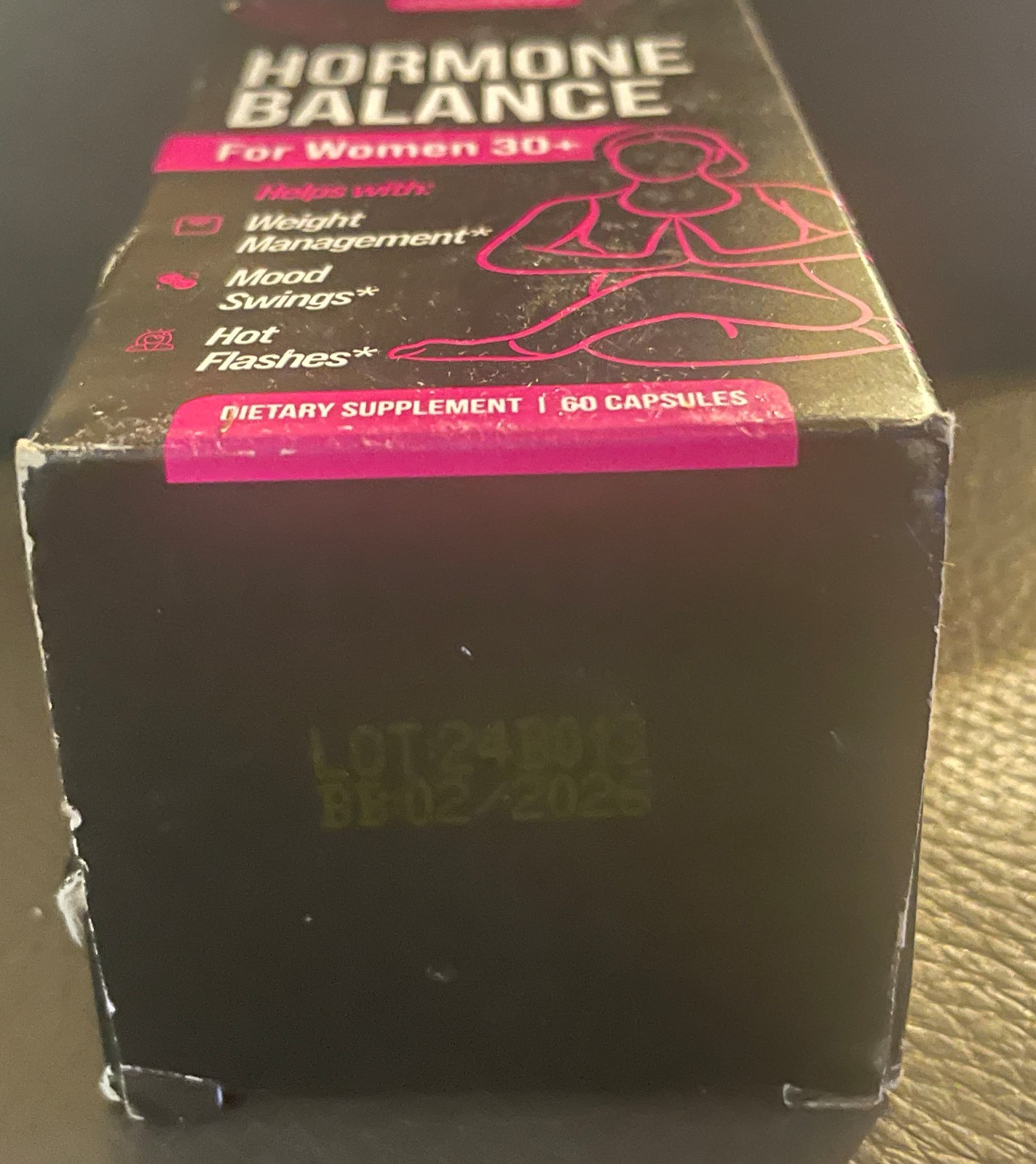 Unaltered Hormone Balance Women 30+ Weight Management 60 Caps Exp 2/26 3 BOTTLES