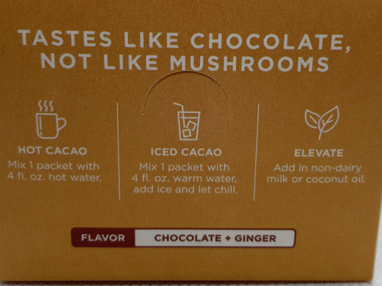Four Sigmatic Mushroom Cacao Mix w/ Cordyceps [Perform], 10 packets