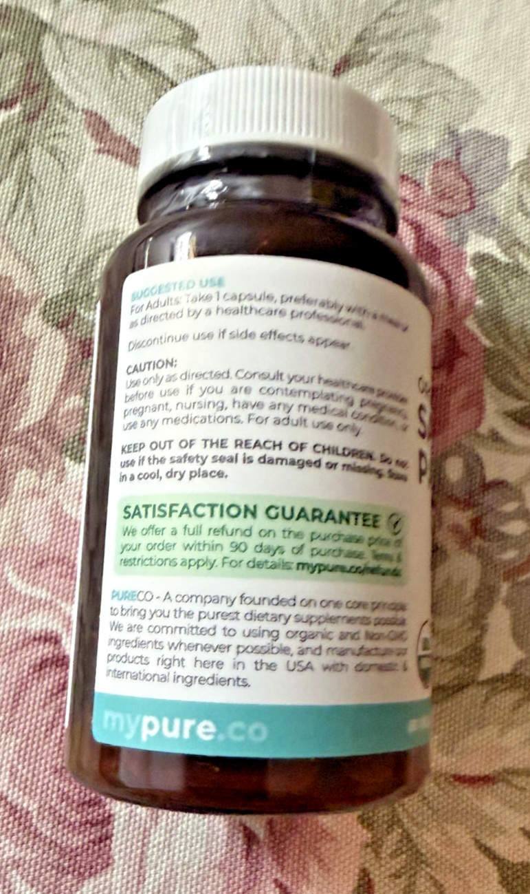 USDA Organic Saw Palmetto Supplement for Men & Women – Organic Saw Palmetto