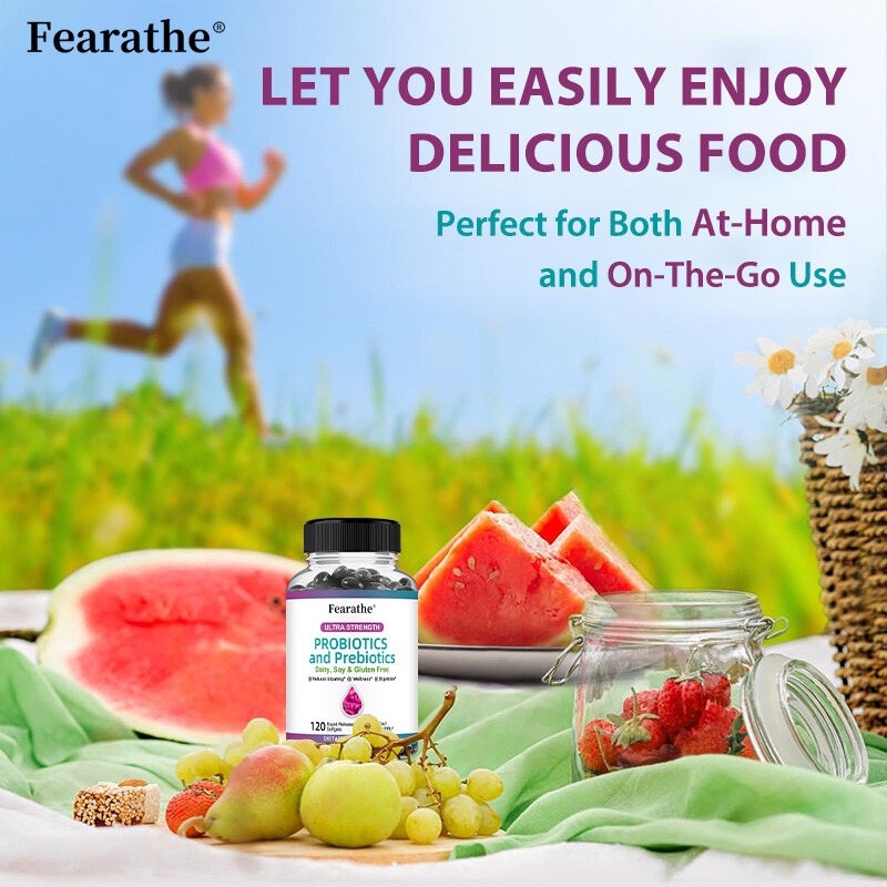 Probiotics & Prebiotics Capsules – Reduce Bloating,Digestive, Health Supplements