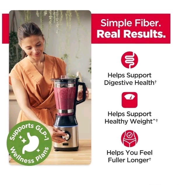 Konsyl Daily Psyllium Fiber 100% All Natural Powder GF NonGMO 12.7 oz 6/2027