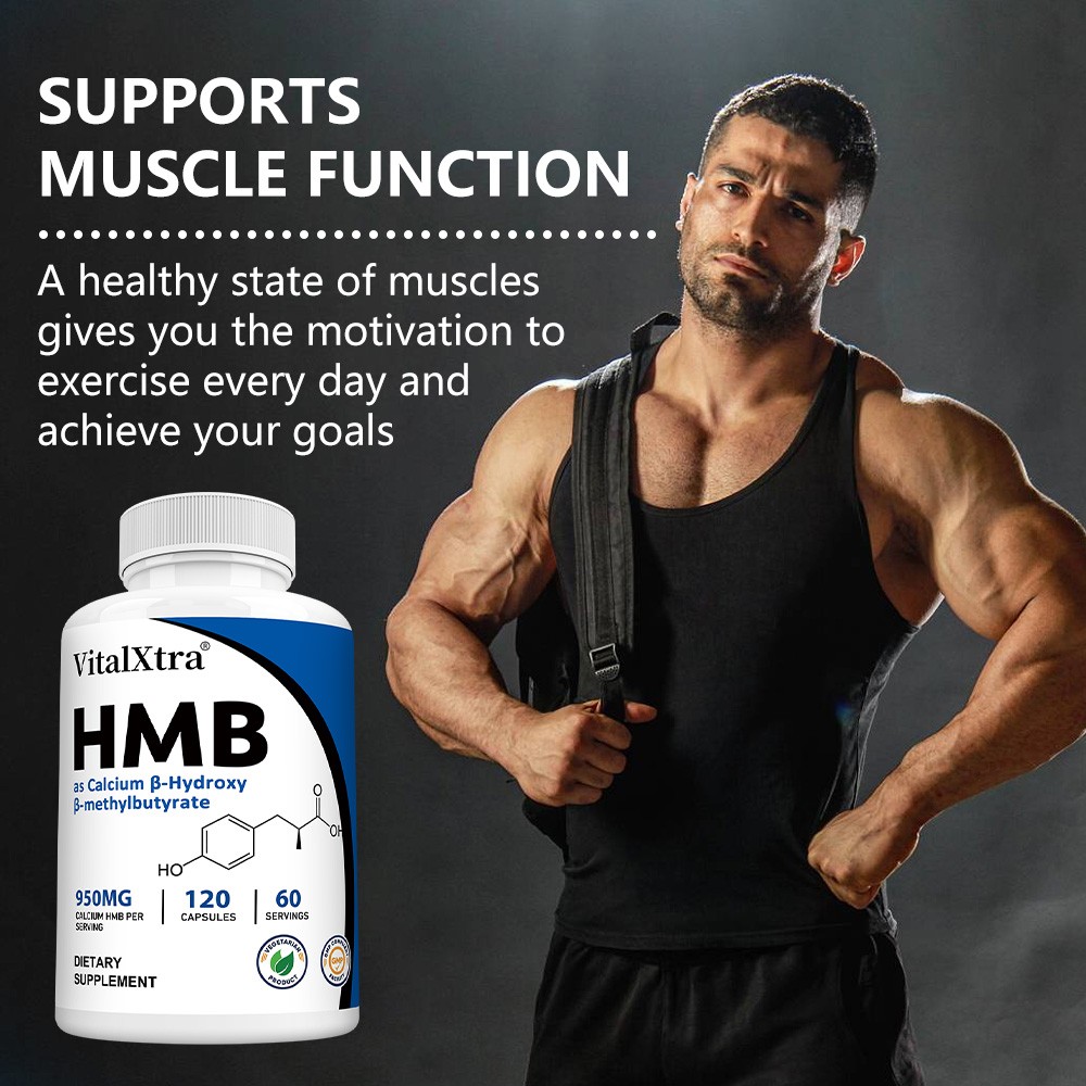 Calcium β Hydroxy β Methylbutyrate Capsules Enhance Protein Synthesis 30-120 CT