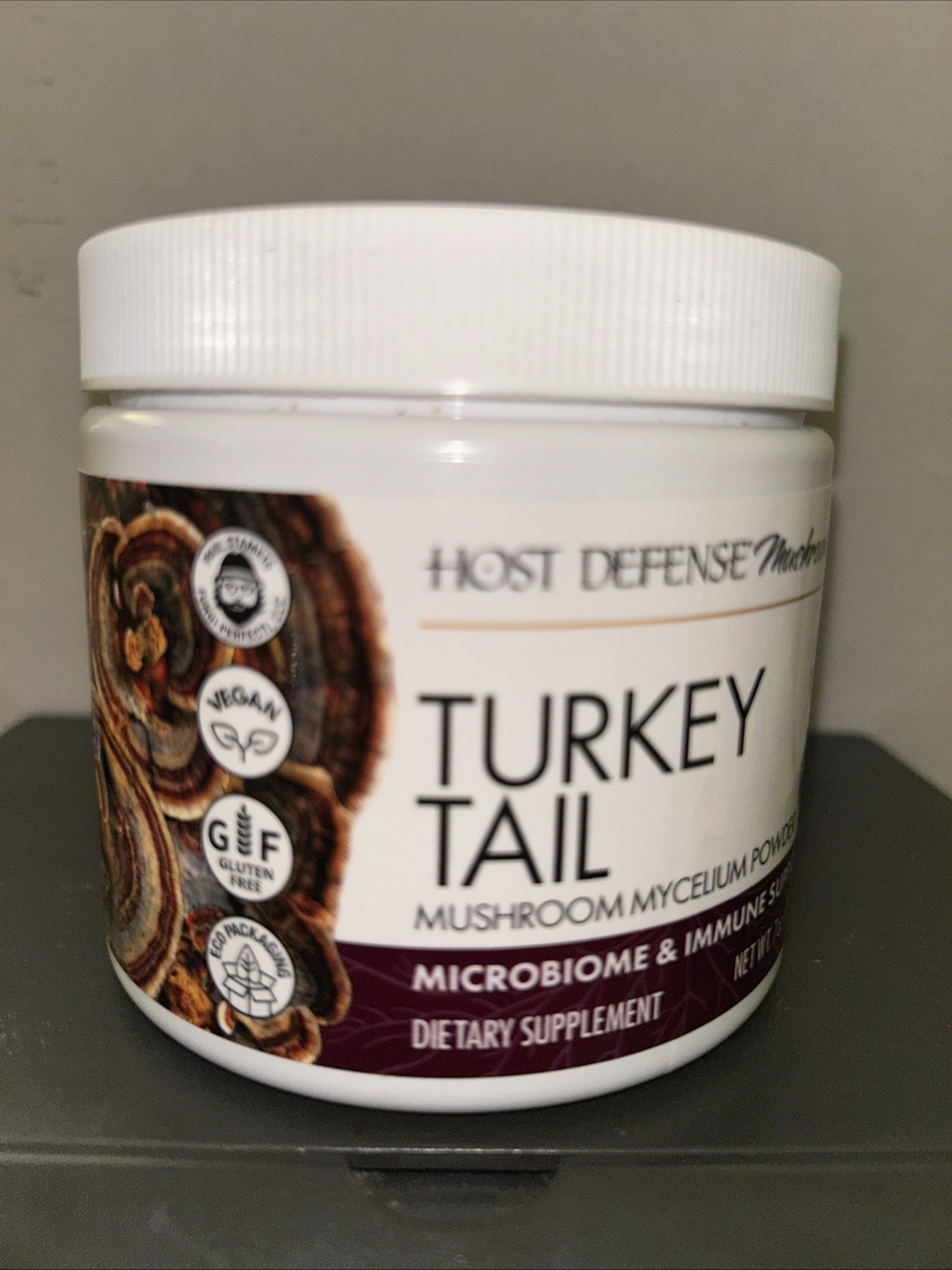 Host Defense Mushrooms Turkey Tail, Powder, 7 Ounces